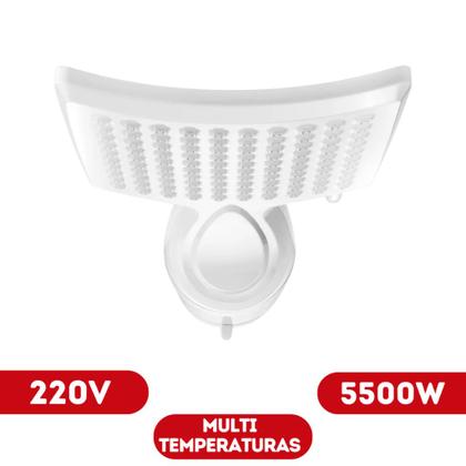 Imagem de Chuveiro Ducha Multitemperaturas Loren Shower Ultra Lorenzetti 220V 5500W Branco