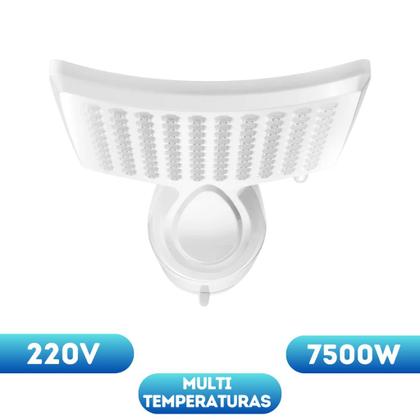 Imagem de Chuveiro Ducha Multitemperaturas Loren Shower Ultra Lorenzetti 220v 7500w Branco