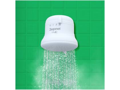 Imagem de Chuveiro Ducha Zagonel Ideale Plus 4 Temperaturas 220v 6800w Branco