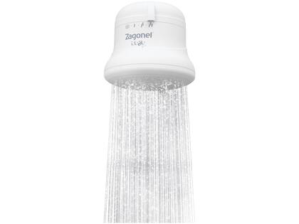 Imagem de Chuveiro Ducha Zagonel Ideale Plus 4 Temperaturas 220v 6800w Branco