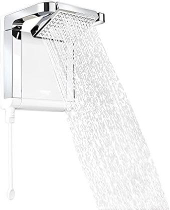 Imagem de Chuveiro Elétrico de Parede Acqua Star Ultra Branco/Cromado 220v - Lorenzetti