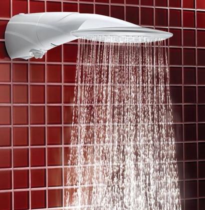 Imagem de Chuveiro Elétrico De Parede Lorenzetti Advanced Multitemperaturas Branco 6400k 220v