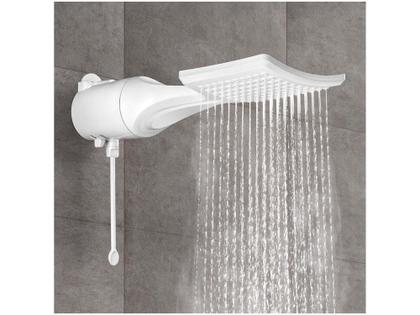 Imagem de Chuveiro Elétrico Lorenzetti Loren Show 110V 5500W 1/2" - Branco Temperatura Gradual com Chuveirinho