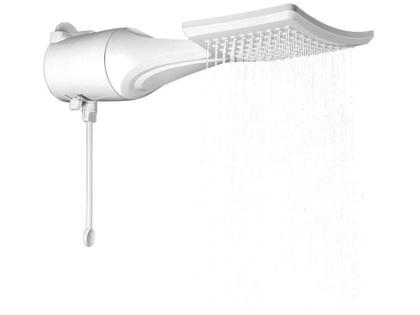 Imagem de Chuveiro Elétrico Lorenzetti Loren Show 110V 5500W 1/2" - Branco Temperatura Gradual com Chuveirinho