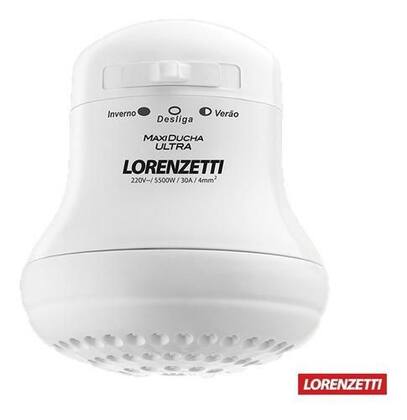 Imagem de Chuveiro Elétrico Lorenzetti Maxi Ducha 3t 5500w 220v