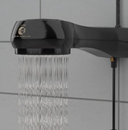 Imagem de Chuveiro Eletronico Equation Luka 220v 6800w Preto