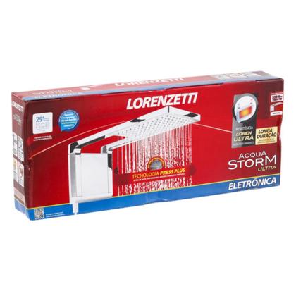Imagem de Chuveiro Eletrônico Lorenzetti Acqua Storm Ultra 5500w 127v Branco