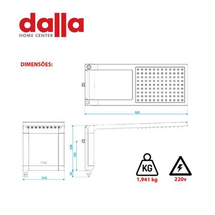 Imagem de Chuveiro Eletrônico Lorenzetti Acqua Storm Ultra 7800w 220v