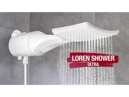 Imagem de Chuveiro loren shower lorenzetti +lampada led 9w lorenzetti