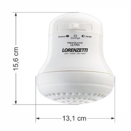 Imagem de Chuveiro Lorenzetti 3 Temperaturas 3.200W 220V Branco Maxi