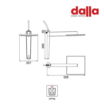 Imagem de Chuveiro Lorenzetti Acqua Century Digital Preto 127v 5500w