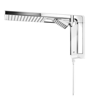 Imagem de Chuveiro Lorenzetti Acqua Duo Branco/Cromado 7800w 220v