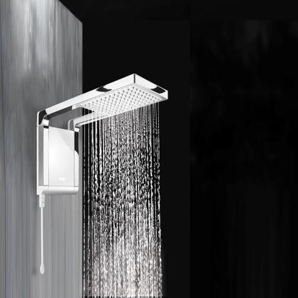 Imagem de Chuveiro Lorenzetti Acqua Storm Branco/Cromado
