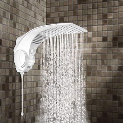 Imagem de Chuveiro Lorenzetti DuoShower Quadra Turbo Eletrônico Branco