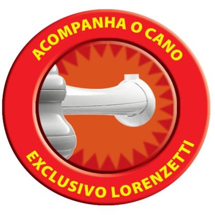 Imagem de Chuveiro Lorenzetti Loren Bello Cinza com Cano 5500W