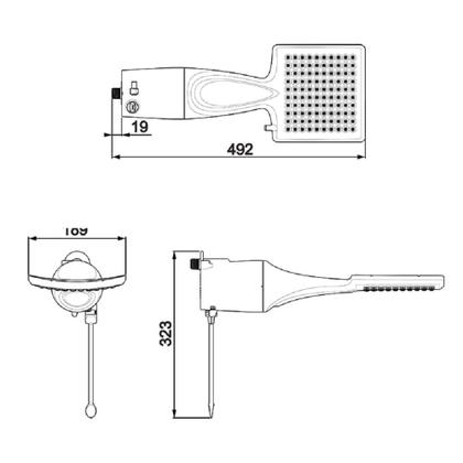 Imagem de Chuveiro Lorenzetti Loren Shower 127/5500 Eletronico 7510155