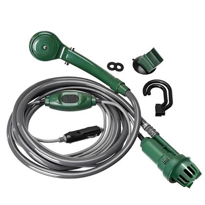 Imagem de Chuveiro Portátil 12V Guepardo Camping Shower VERDE E CINZA