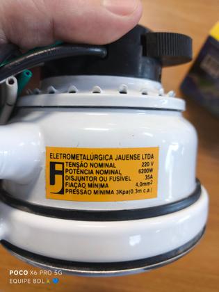 Imagem de Chuveiro Robot Aço 4 Temp. Automático Branco 220v / 6200w ou 127v / 5100W