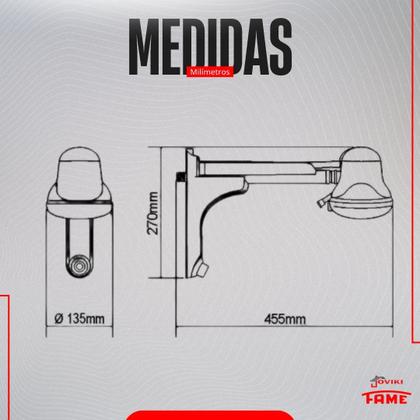 Imagem de Chuveiro Super Ducha Eletrônica Com Res. Blindada 4400w Cor Branco Potência 4400W Fame