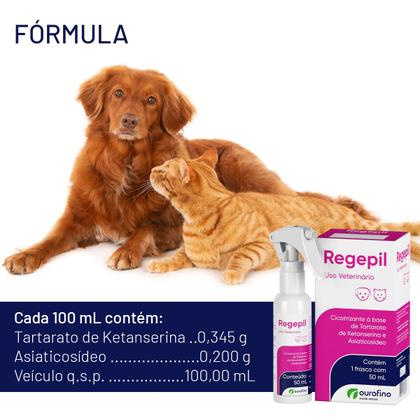 Imagem de Cicatrizante Ourofino Regepil  50 Ml