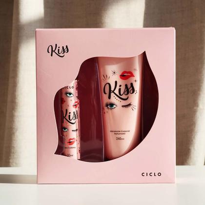 Imagem de Ciclo Fragrance Estojo Kiss Coffret - Deo Colonia Feminina + Hidratante Corporal