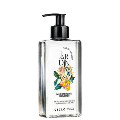 Imagem de Ciclo sabonete líquido jardin flor laranjeira 250ml com óleos essenciais aloe vera glicerina