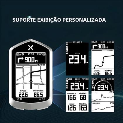 Imagem de Ciclocomputador GPS XOSS Nav Pro com Bluetooth e ANT+ - Velocímetro e Mapas de Ciclismo