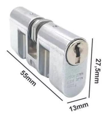 Imagem de Cilindro 3f 50mm P/ 3f 4000/5000/600 Cromado