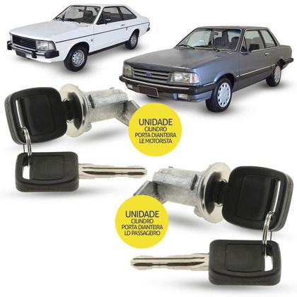 Imagem de Cilindro da Porta Dianteira Com Chave Ford Corcel 2 Belina 2 1977 a 1986 Del Rey Scala
