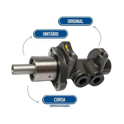 Imagem de Cilindro M. Freio Controil Sedan Super MPFI 8V SOHC 1.6L 8V SOHC L4 1998 2002