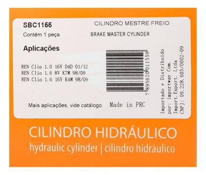Imagem de Cilindro Mestre de Freio Clio Symbol Original Starke