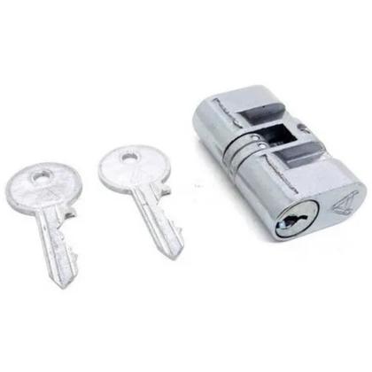 Imagem de Cilindro Miolo Tambor Para Fechadura Aliança Original Cromado