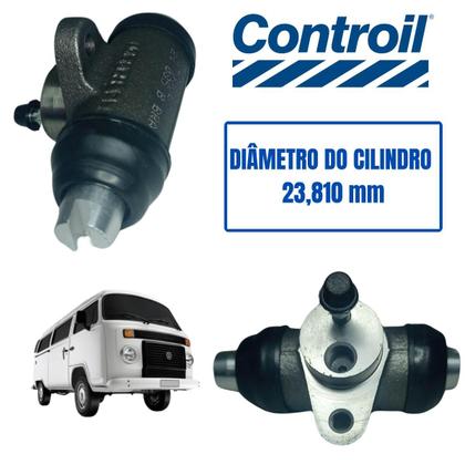Imagem de Cilindro Roda Controil Traseiro Volkswagen Kombi Furgão 2006 A 2012