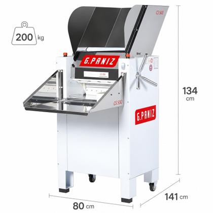 Imagem de Cilindro Sovador Cs-500 Epoxi Bandeja Inox 2X1,5 Cavalo 220V Trifasico - Gpaniz