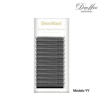 Imagem de Cílios Decemars Fio Y Volume Brasileiro 0,07