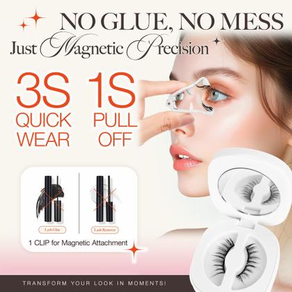 Imagem de Cílios magnéticos LASHVIEW atualizam a aparência natural reutilizável