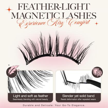Imagem de Cílios magnéticos LASHVIEW atualizam a aparência natural reutilizável
