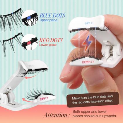 Imagem de Cílios magnéticos LASHVIEW atualizam a aparência natural reutilizável