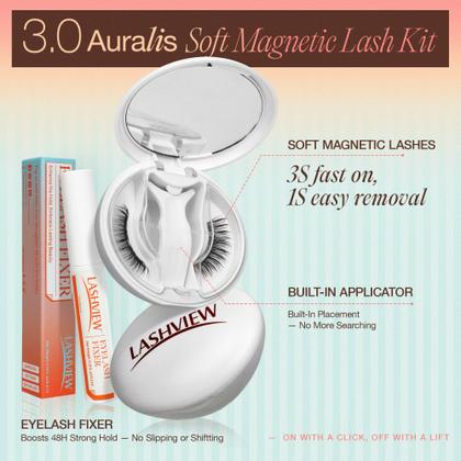 Imagem de Cílios magnéticos LASHVIEW atualizam a aparência natural reutilizável