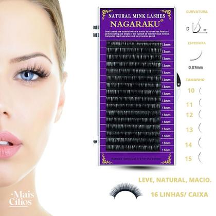 Imagem de Cilios Nagaraku Volume Russo  Caixa Roxa Extensão De Cílios