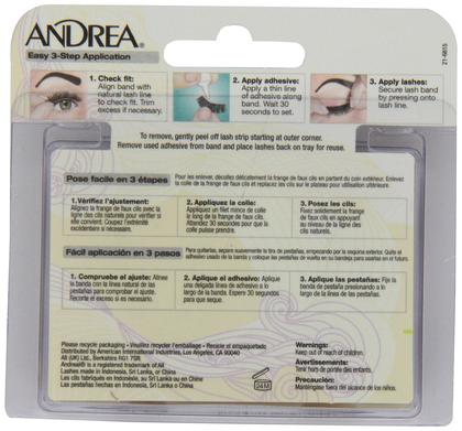 Imagem de Cílios postiços ANDREA Strip Lash Twin Packs, dois de um tipo 33