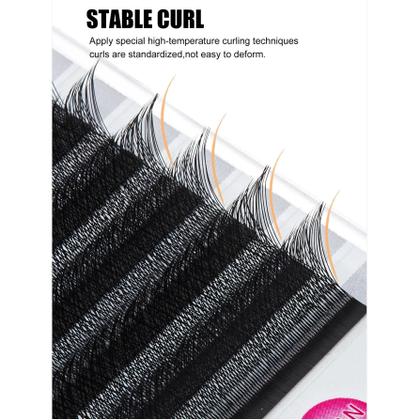 Imagem de Cílios Postiços Em Forma De W 3D De Mink, Macios E Com Aparência Natural, Suprimentos Para Extensão