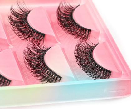 Imagem de Cílios Postiços Mink Glamour Blogueiras Instagram Modelo 612