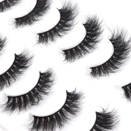 Imagem de Cílios postiços Sleec Beauty 3D Faux Mink Lashes 7 pares