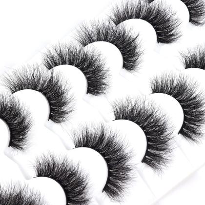 Imagem de Cílios postiços Sleec Beauty 3D Faux Mink Lashes 7 pares