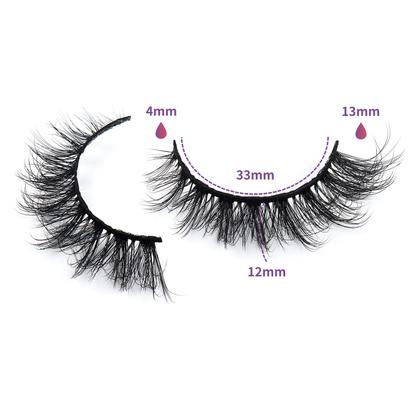 Imagem de Cílios postiços Sleec Beauty Short 13 mm Cat Eye 7 pares SF74