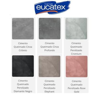 Imagem de Cimento Queimado efeito marmore 3,7kg Eucatex