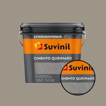Imagem de Cimento Queimado Suvinil 5kg - Dia de Chuva
