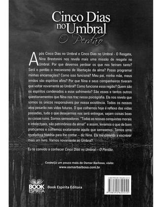 Imagem de Cinco Dias No Umbral - O Perdão - BOOK ESPÍRITA EDITORA