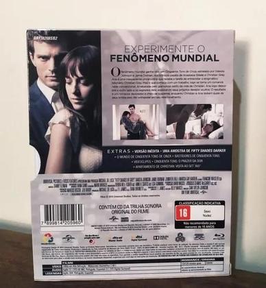 Imagem de Cinquenta Tons De Cinza Ed. Especial Bluray + Trilha Sonora